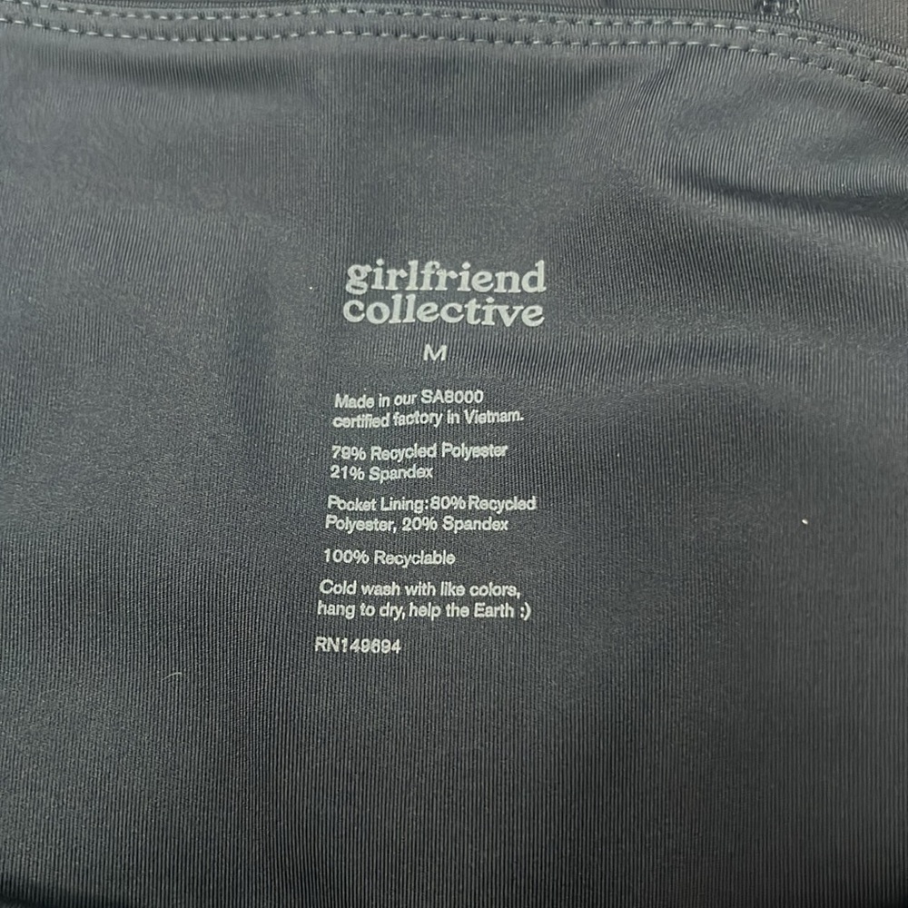 Girlfriend Collective High Waist Leggings- Medium - Picture 8 of 9